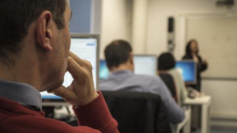 Formación en el centro de Fuencarral